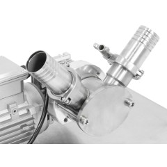 Pompe à miel 900 L/h avec pupitre de commande et chariot - monophasée Pompes à miel