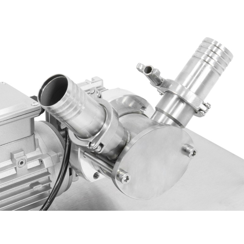 Honigpumpe 900 L/h mit Bedienpult und Fahrwagen - einphasig