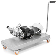Pompe à miel 900 L/h avec chariot - monophasée, vitesse fixe Pompes à miel