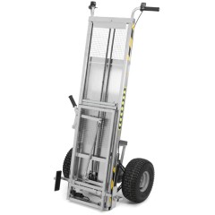 Carretilla transporta colmenas con elevador EWG Transporte colmenas y bidones