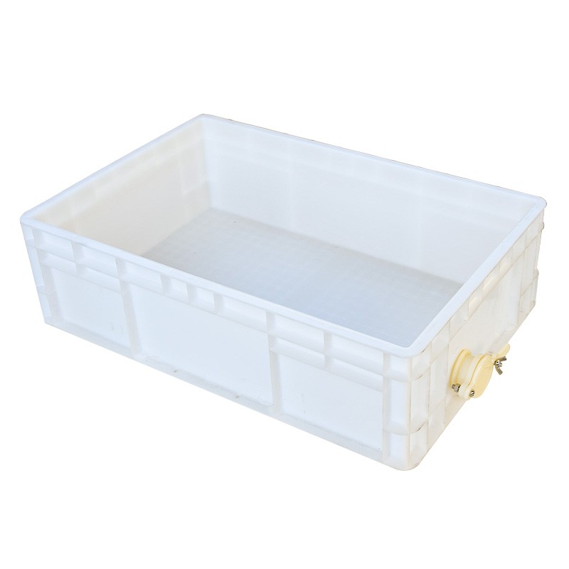 Uncapping tray with stainless steel support and plastic tub Uncapping tools