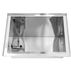 Caldera rectangular 12 cuadros + Hornillo Fundidores de cera