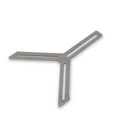 Suporte centralizador em Y em inox para frascos · Enchedora Fillomat