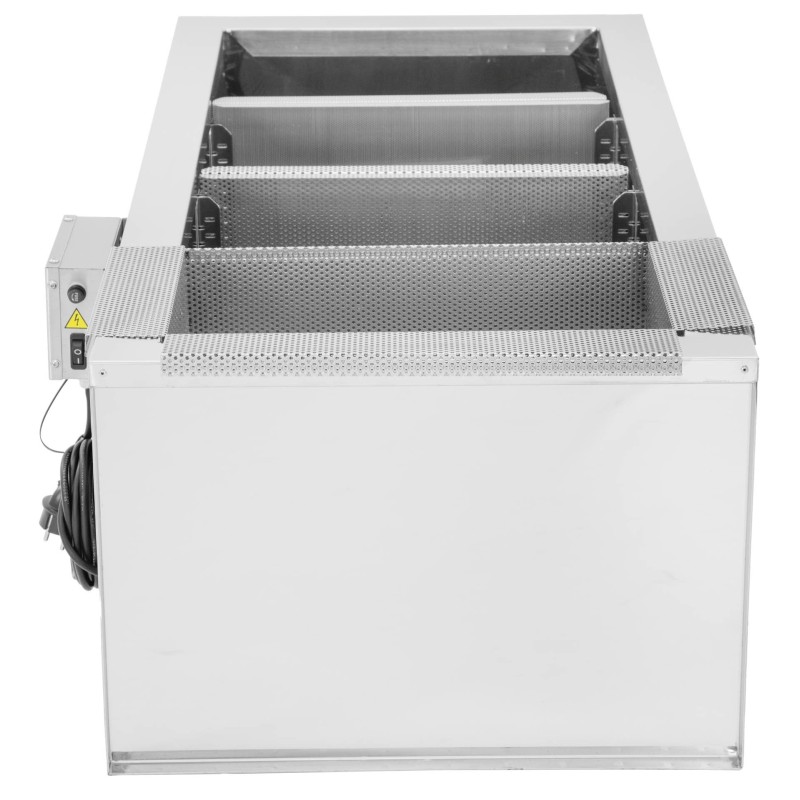 Insert tamis en acier inox pour bac chauffant LYSON Décanteur