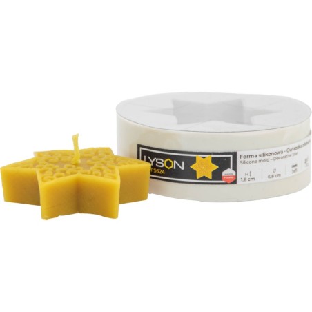 Molde Velas – Estrella Decorativa Moldes para velas