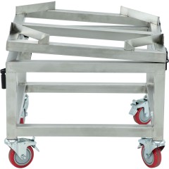 Soporte regulable con ruedas para maduradores y cremadoras Mezcladores de miel