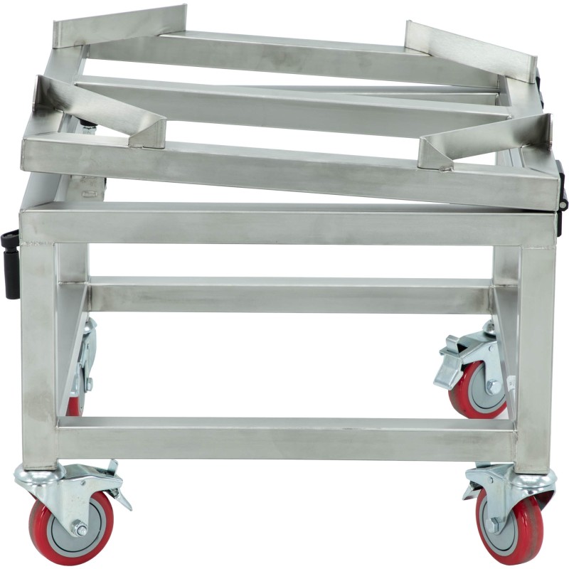 Soporte regulable con ruedas para maduradores y cremadoras Mezcladores de miel