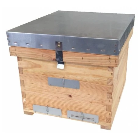Corps de ruche transhumance Dadant US - Bois de pin massif 25 mm Les Ruches Dadant