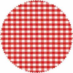Confezione 20 copritappi VICHY rosso