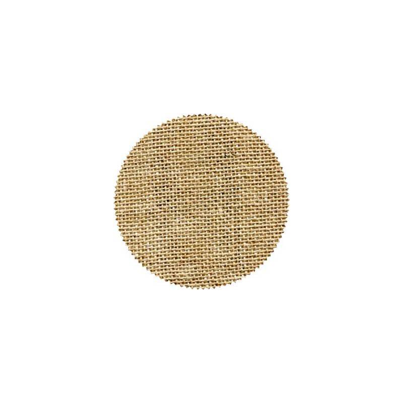 Pack 20 dessus de couvercles en papier imitation toile de jute Décor et Cuillères à miel et de dégustation Pack 20 dessus de couvercles en papier imitation toile de jute Décor et Cuillères à miel et de dégustation