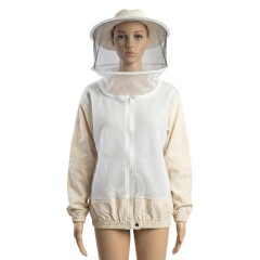 Reinforced ventilated beekeeping jacket with round veil Bee suits
