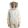 Reinforced ventilated beekeeping jacket with round veil Bee suits