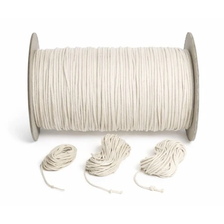 Wick for beeswax candles (20m on a roll) Candle making supplies