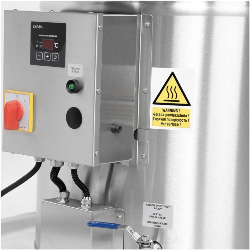 Chaudière à Cire par Bain-Marie 70L Cérificateurs et chaudières