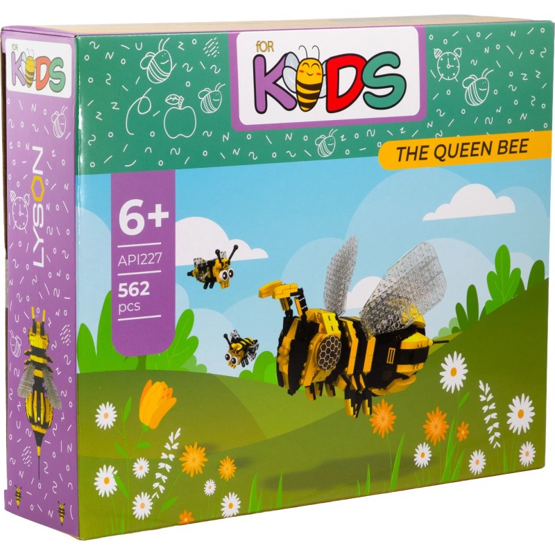 Kit de Construcción Abeja Reina – Lyson For Kids (562 piezas) Educativo