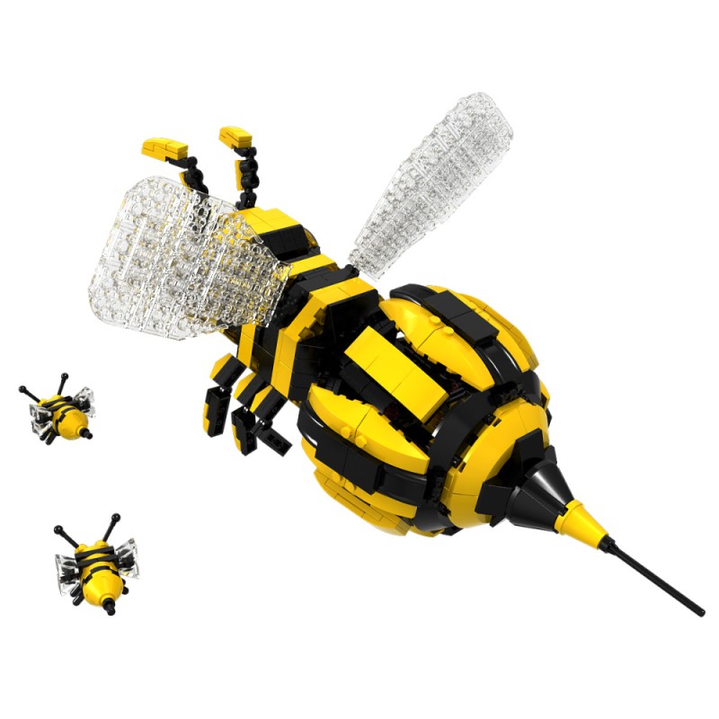 Bienenkönigin Bausteine-Set – Lyson For Kids (562 Teile)