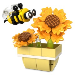 Kit de Construcción Abeja y Girasoles – Lyson For Kids (85 piezas) Educativo