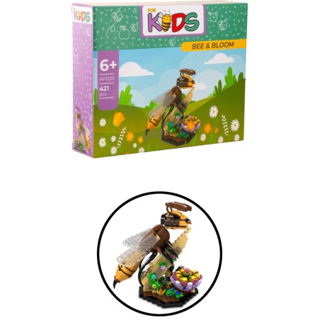 Biene & Blumenwiese Bausteine-Set – Lyson For Kids (421 Teile)