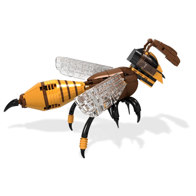 Kit de Construction Abeille Réaliste – Lyson For Kids (204 pièces) Éducatif