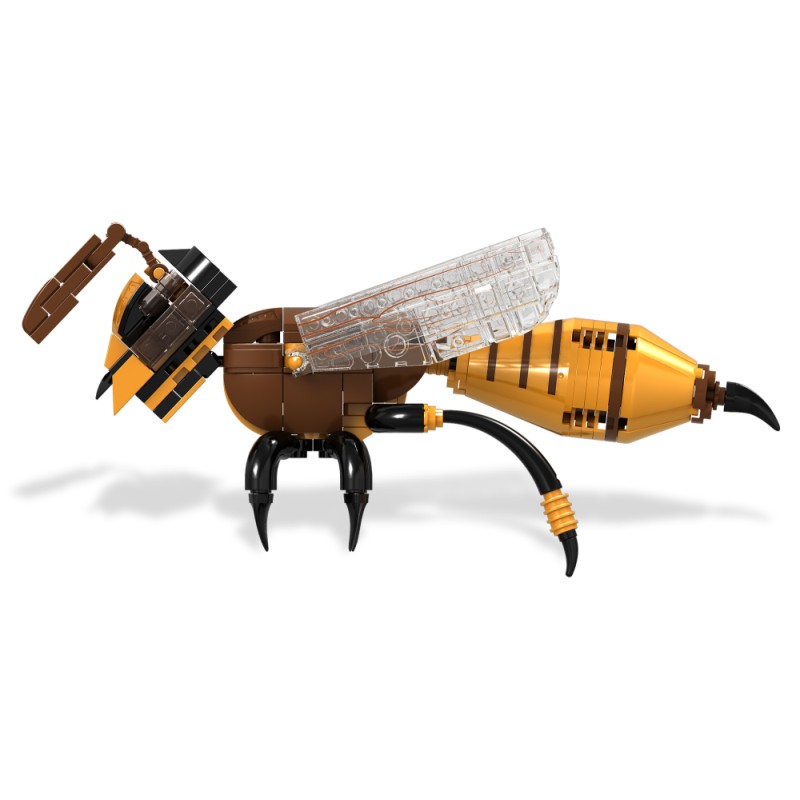 Kit de Construction Abeille Réaliste – Lyson For Kids (204 pièces) Éducatif