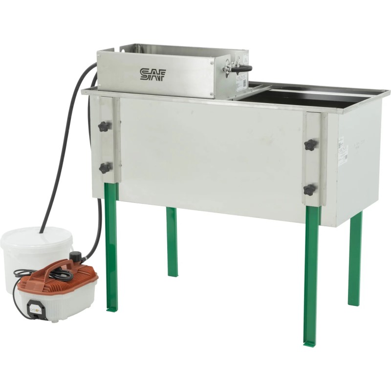 Roller Uncapping Machine with Steam Generator SAF Uncapping machines