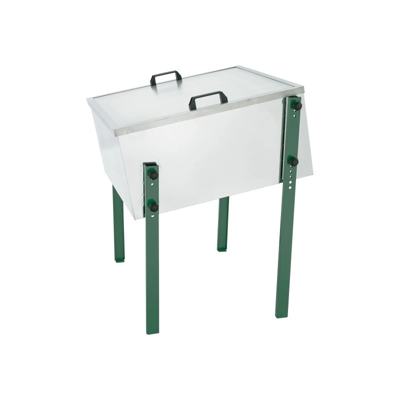 Sceratrice Solare SAF in Acciaio Inossidabile con Gambe Regolabili