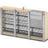 EPO Section Cage for Hive Frame Complementary fight against varroa