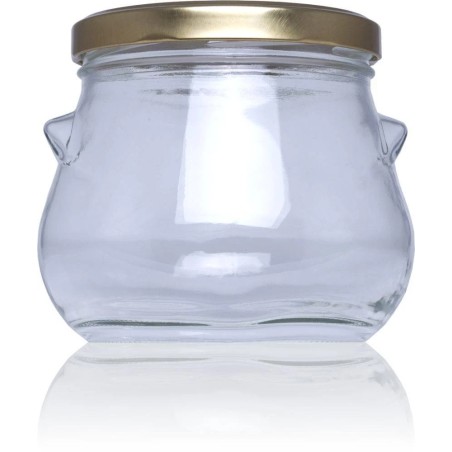 Vasetto basso 850 ml TO-100 - Pack 9 u.