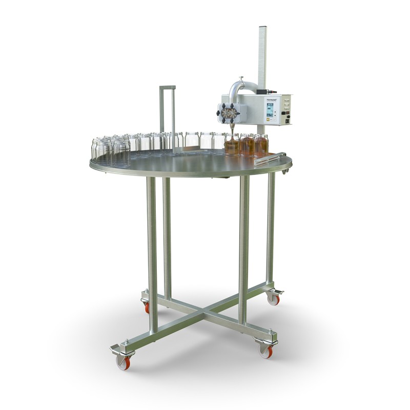 Piatto rotante semiautomatico per la Honeyaid®