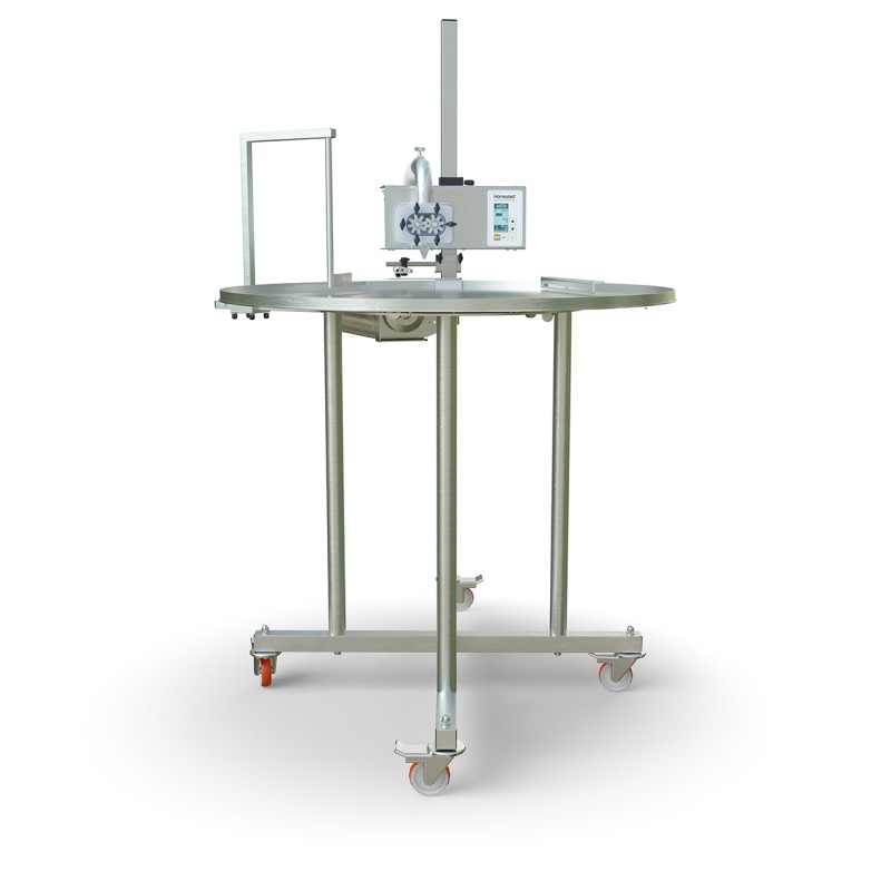 Mesa giratória semiautomática para a Honeyaid®
