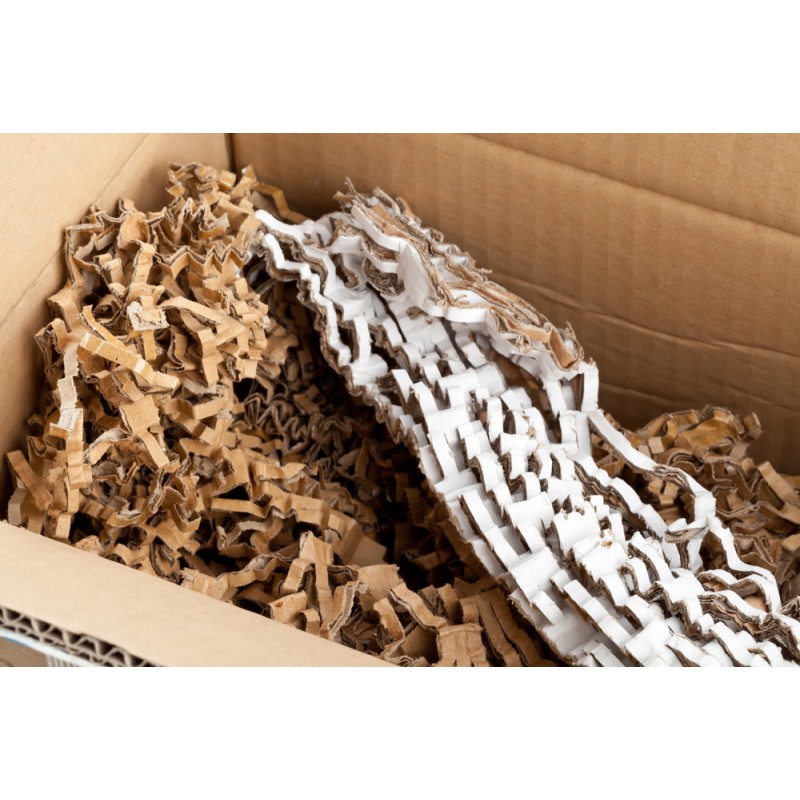Cartón corrugado triturado 4 kg