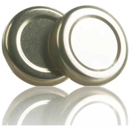 Coperchio TO 43mm dorato pastorizzabile - Confezione da 40 unità