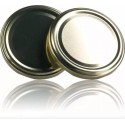 Coperchio TO 58mm dorato pastorizzabile - Confezione da 25 unità