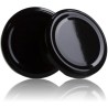 Coperchio TO 66mm nero pastorizzabile - Confezione da 25 unità