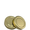 Pasteurisierbarer Twist-Off-Deckel 70 Deep H14 Gold - Packung 25 Stück