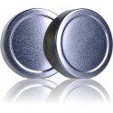 Silver lid for high-mouth TO 70mm - Pack of 25 units Caps and closures