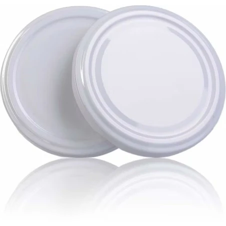 TO 77mm white lid, pasteurisable - Pack of 25 units Caps and closures
