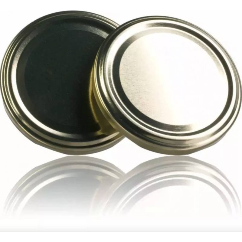 Tampa TO 110 Dorado Pasteurização sem botão - Pack de 9 unidades