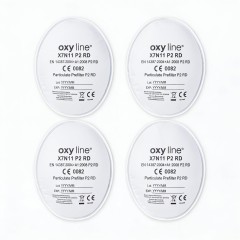 Pré-filtro de partículas P3 D X7N13 Oxyline (Pack de 4)