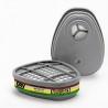 Filtre multigaz ABEK1 X703 Oxyline (1 Paire) Sublimateurs et Vaporisateurs