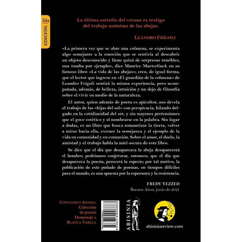 Le gardien de la ruche - Leandro Frígoli Livres d'apiculture