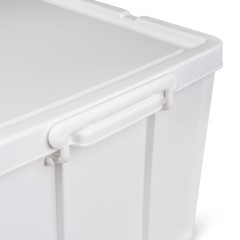 Rähmchen-Transportbox mit verstellbaren Führungsschienen