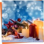 Weihnachtskerzenform