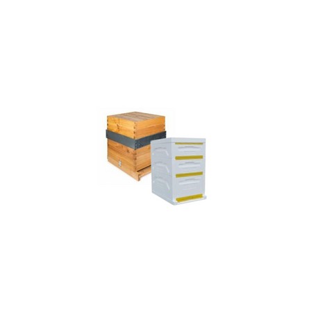 Dadant Beehives - Wood, plastic and polystyrene