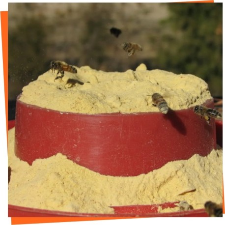 Raw food for make bee food - Feeding bees products